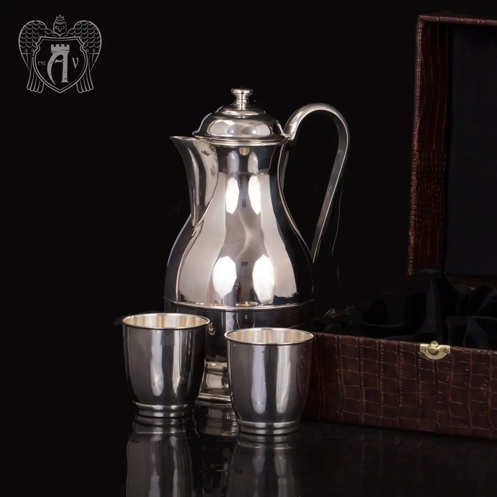 Набор для воды из серебра 925 пробы«Греджио» - фото 2