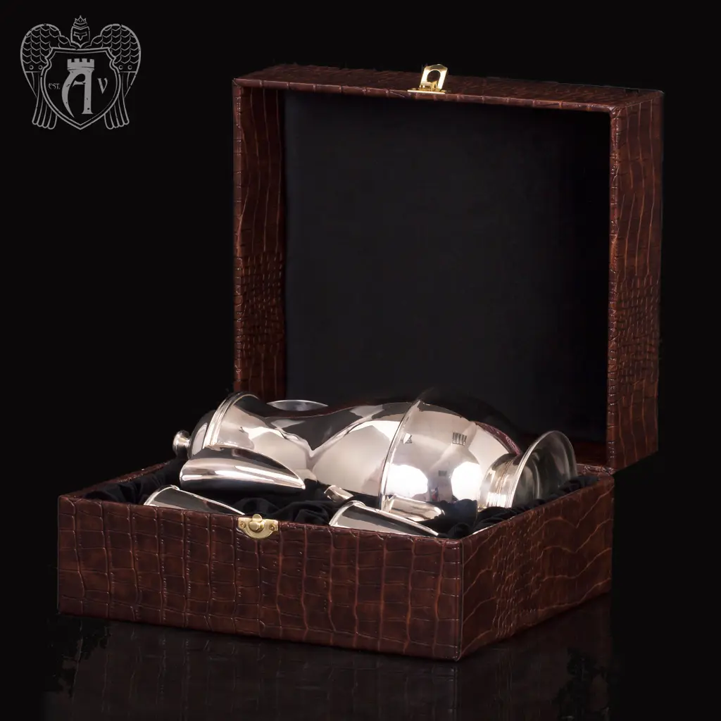 Набор для воды из серебра 925 пробы«Греджио» - фото 3