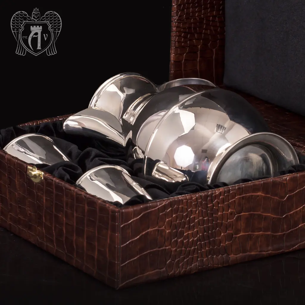 Набор для воды из серебра 925 пробы«Греджио» - фото 4