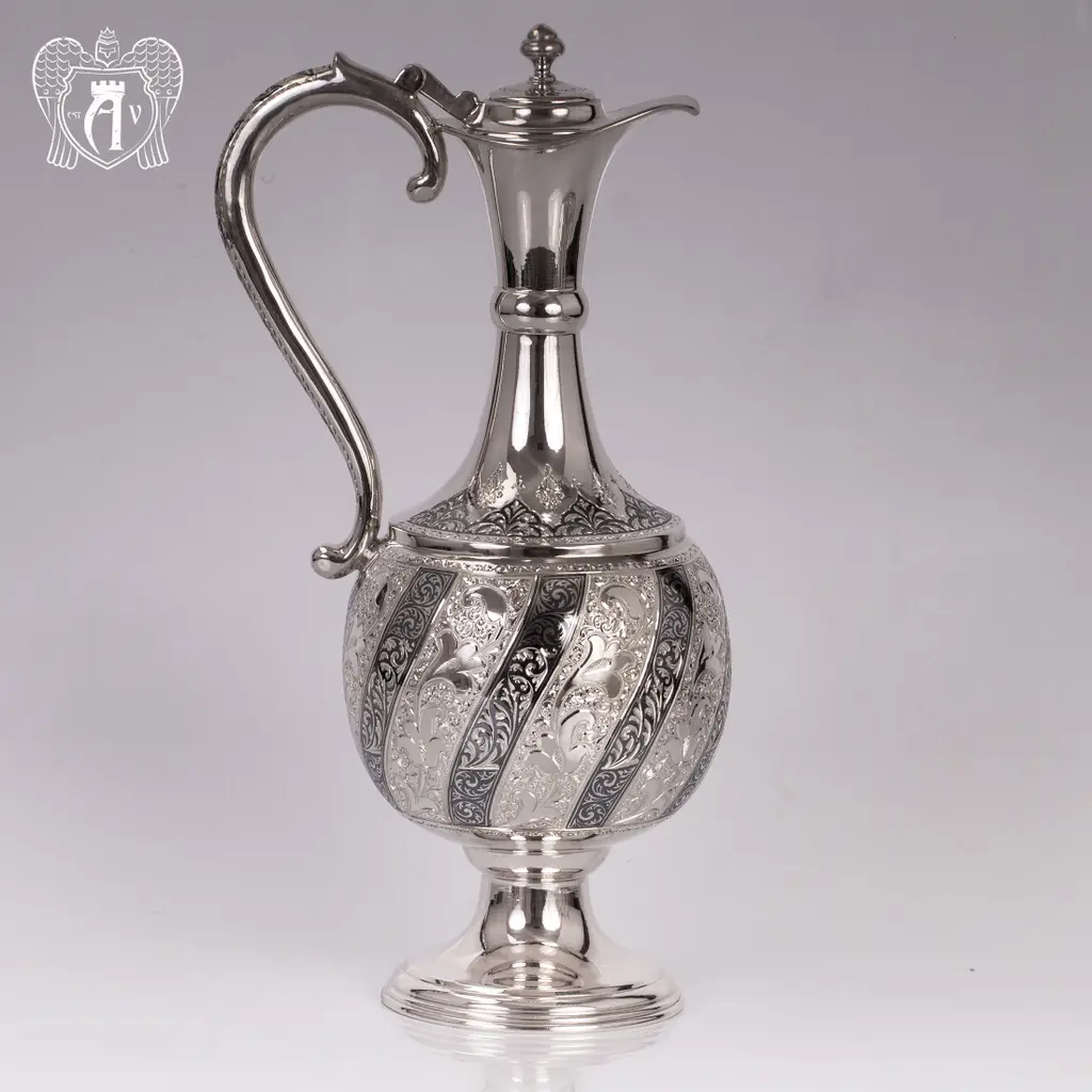 Винный сервиз из серебра  «Александрия» - фото 5