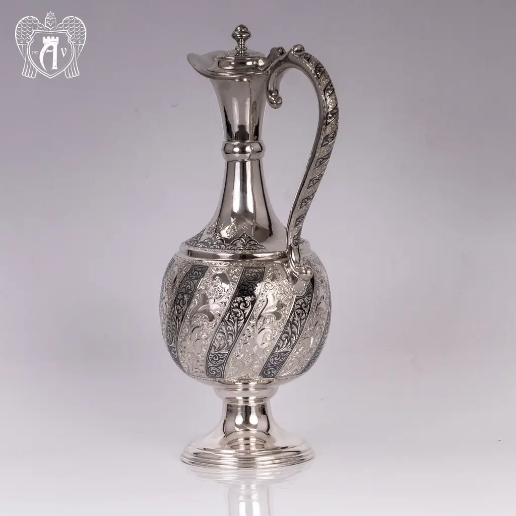 Винный сервиз из серебра  «Александрия» - фото 6