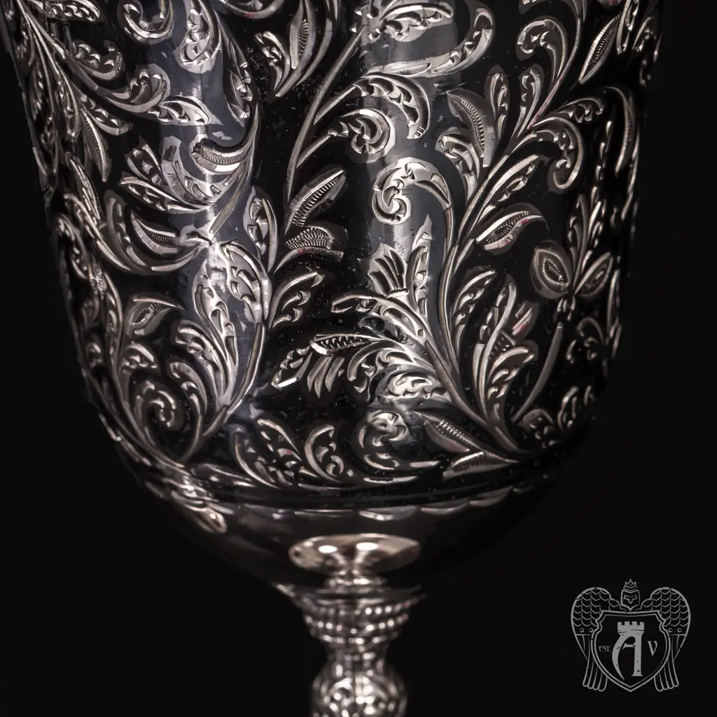 Бокалы из серебра «Клио» - фото 3