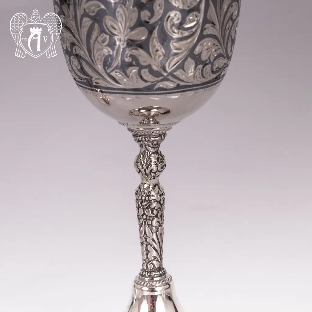 Бокалы из серебра «Клио» - фото 4