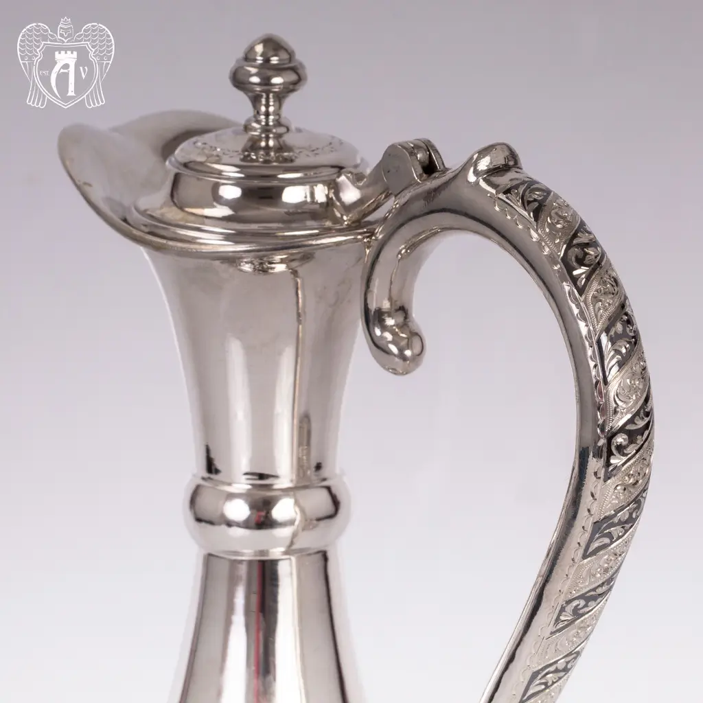 Винный кувшин из серебра «Александрия» - фото 3