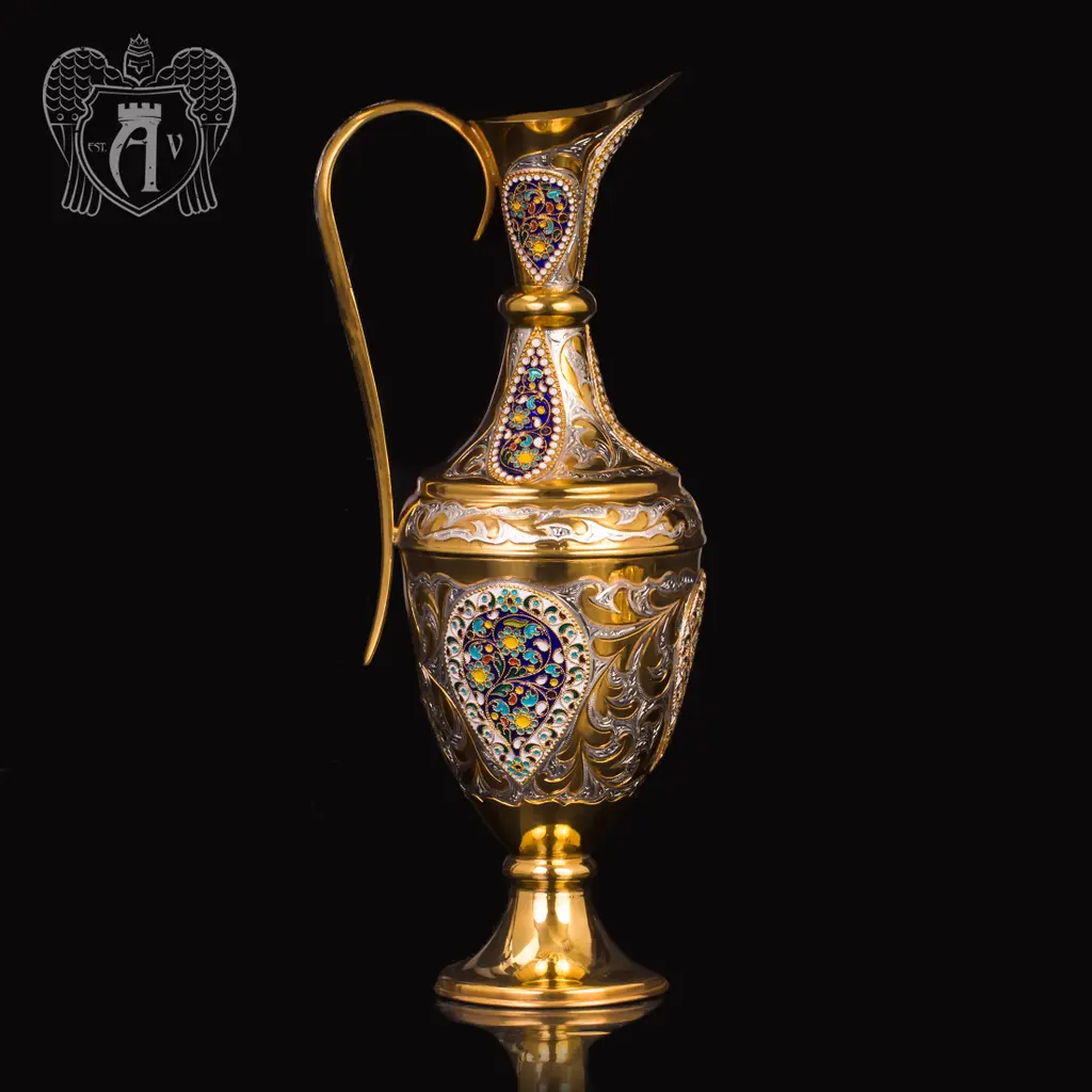 Винный кувшин из серебра «Тюдор» - фото 2