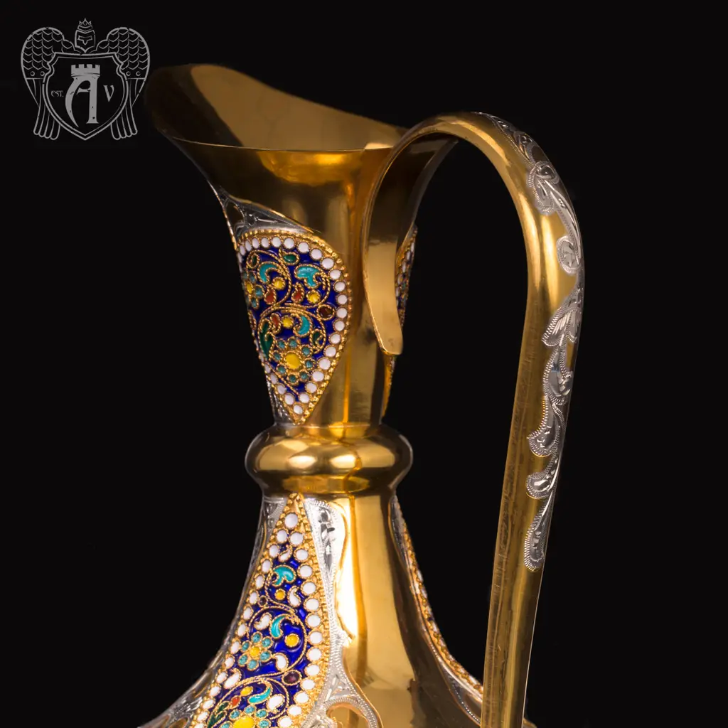 Винный кувшин из серебра «Тюдор» - фото 3