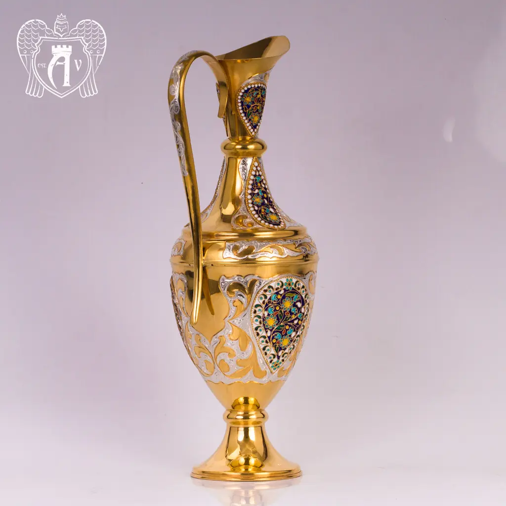 Винный кувшин из серебра «Тюдор» - фото 5