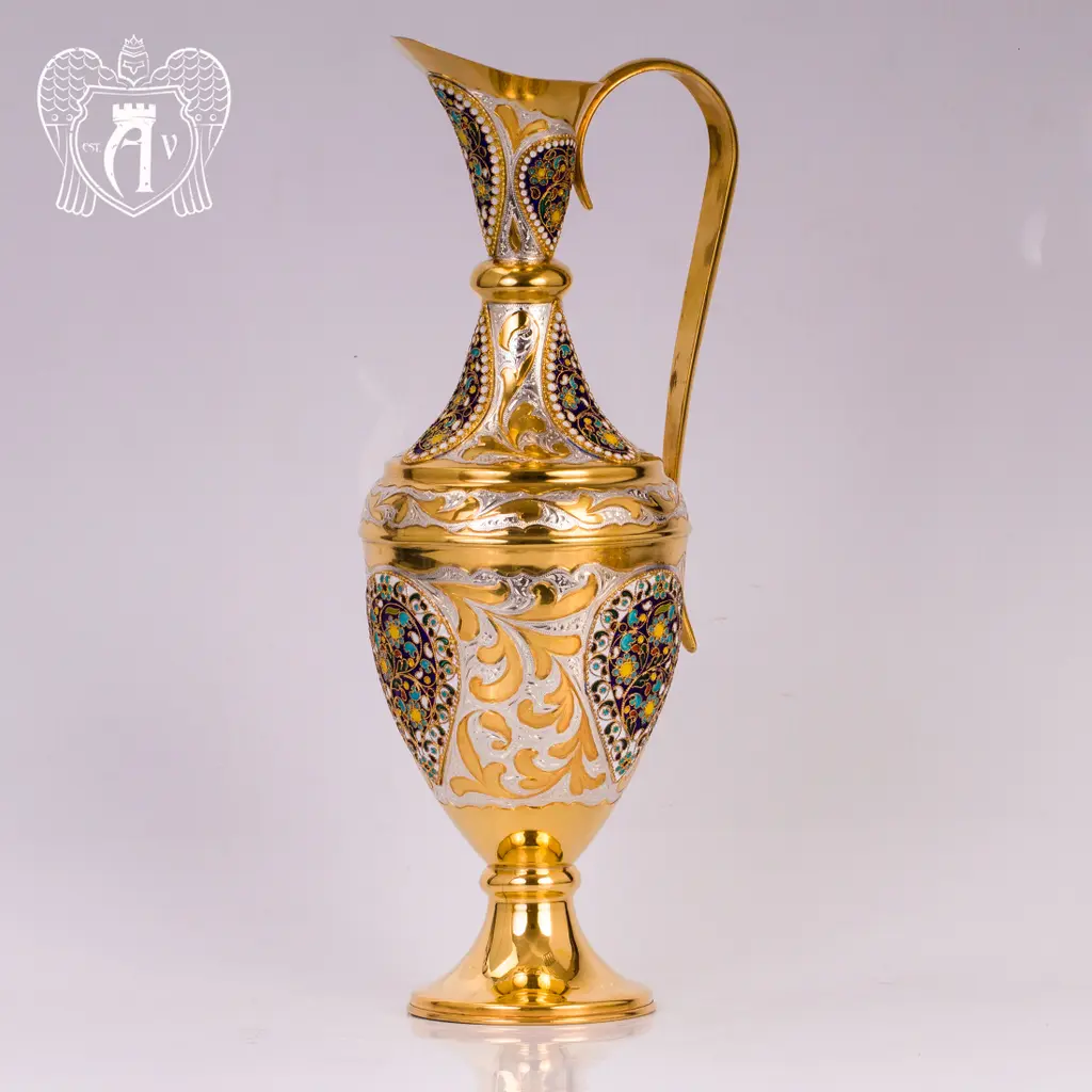 Винный кувшин из серебра «Тюдор» - фото 6