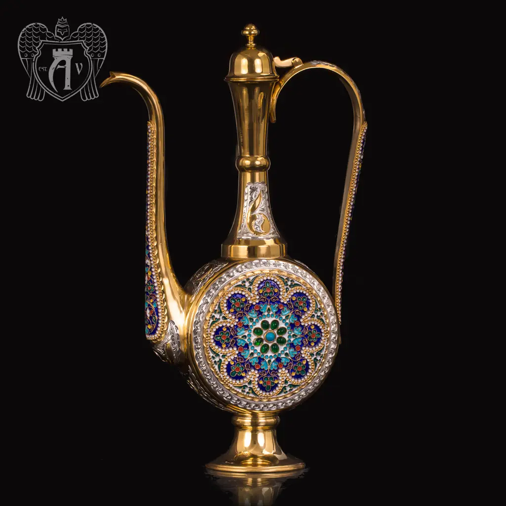 Коньячный сервиз из серебра  «Серсея» - фото 4