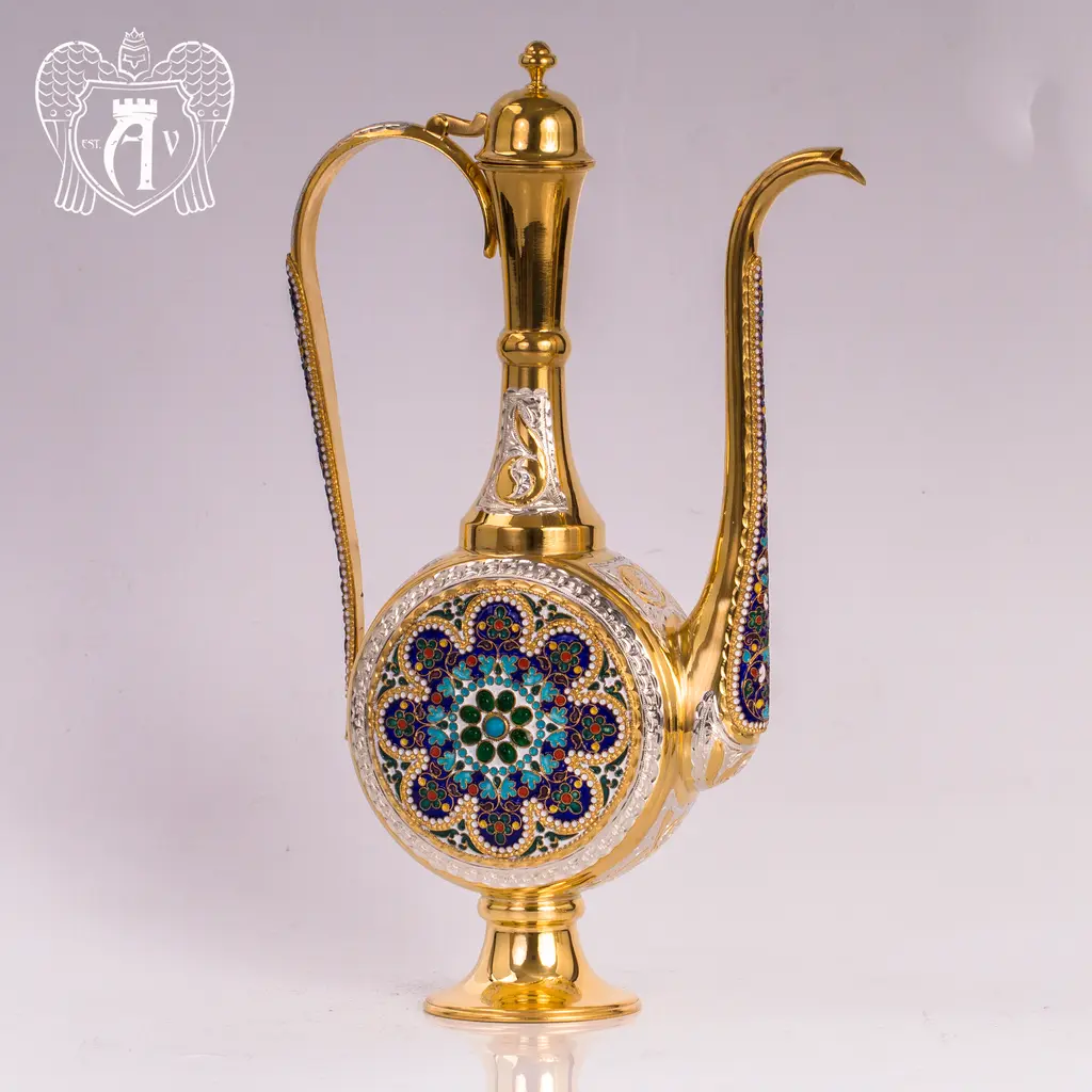 Коньячный кувшин из серебра «Серсея» - фото 3