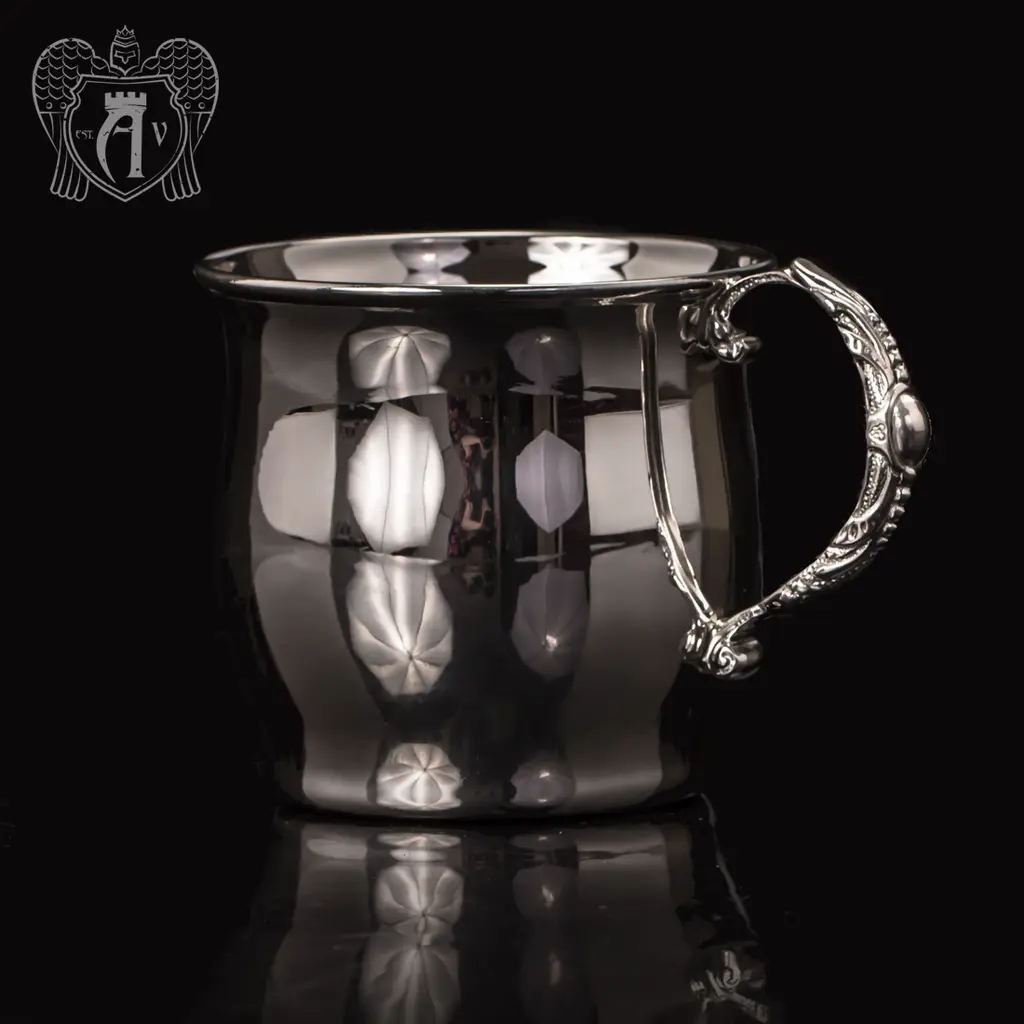 Детская  кружка из серебра для напитков  «Малыш» - фото 3