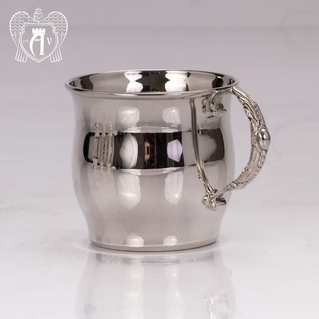 Детская  кружка из серебра для напитков  «Малыш» - фото 4