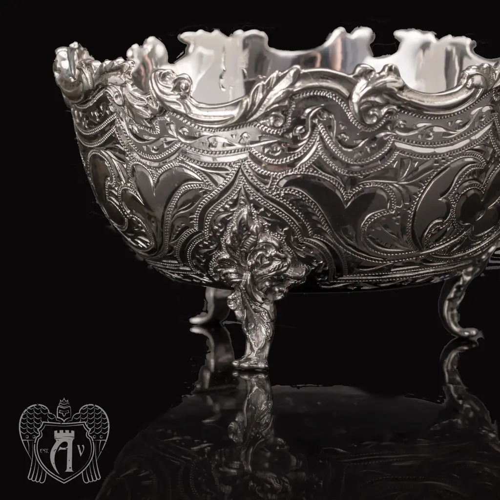 Сахарница \\ вареньица из чистого серебра 999 пробы «Вероника» - фото 3