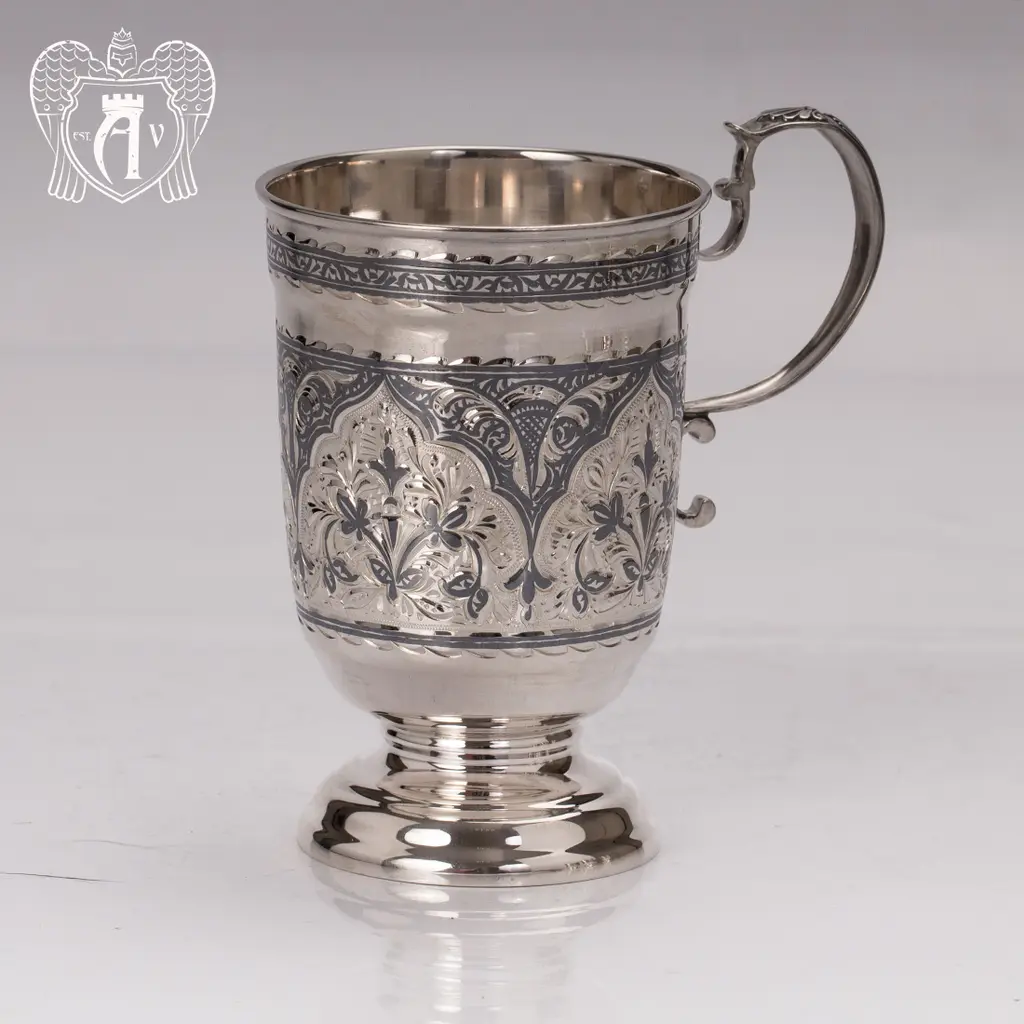 Кружка из серебра для напитков  «Торино» - фото 2