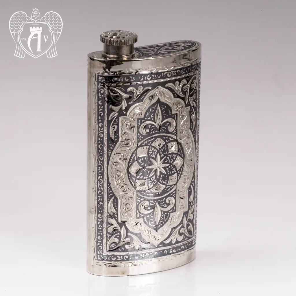 Серебряная фляжка  «Викинг» - фото 3