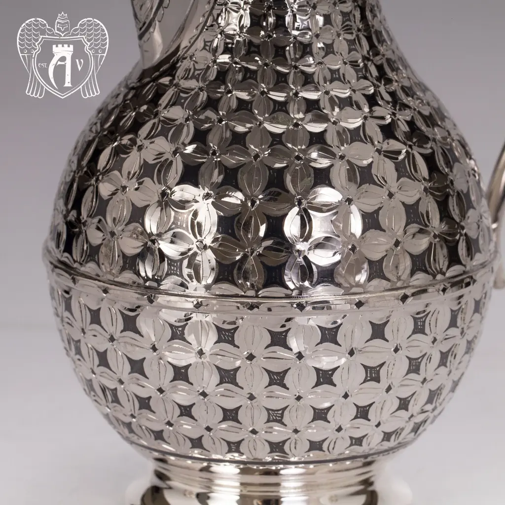 Кувшин серебряный малый «Бенедикт» - фото 2