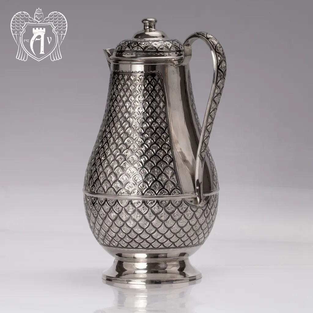 Кувшин большой из серебра «Прометей» - фото 3