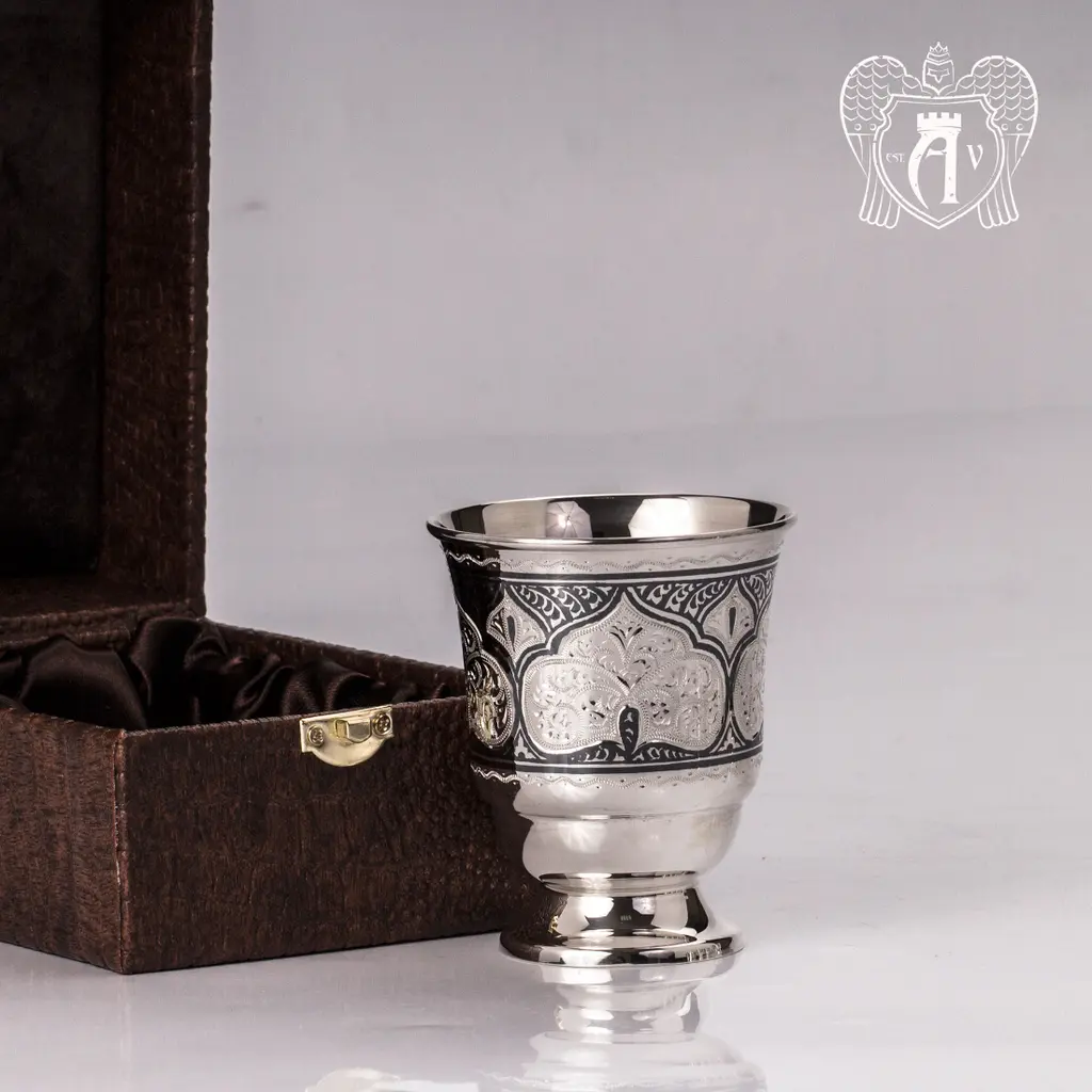 Набор серебряных стаканов «Соломон» - фото 2