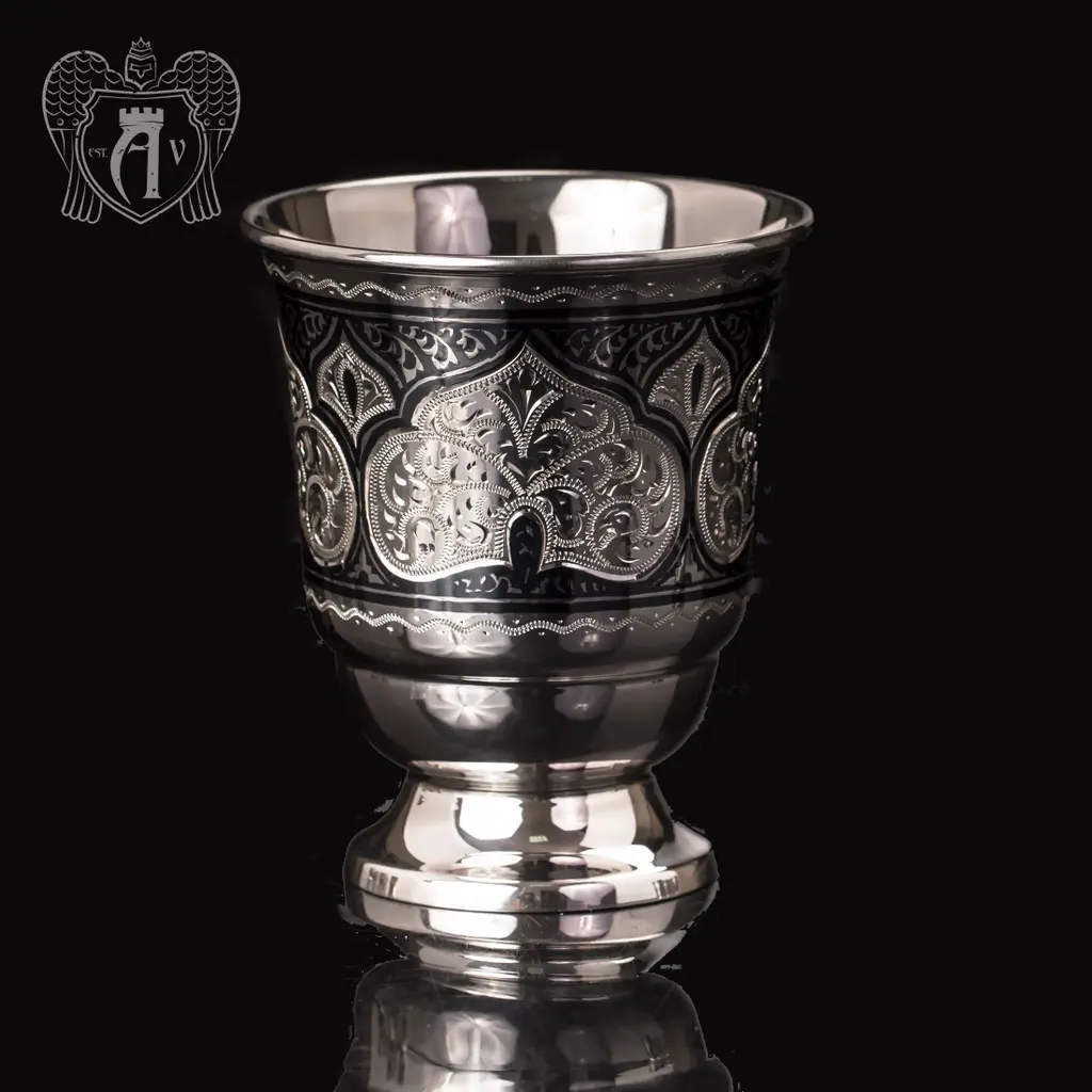 Набор серебряных стаканов «Соломон» - фото 3