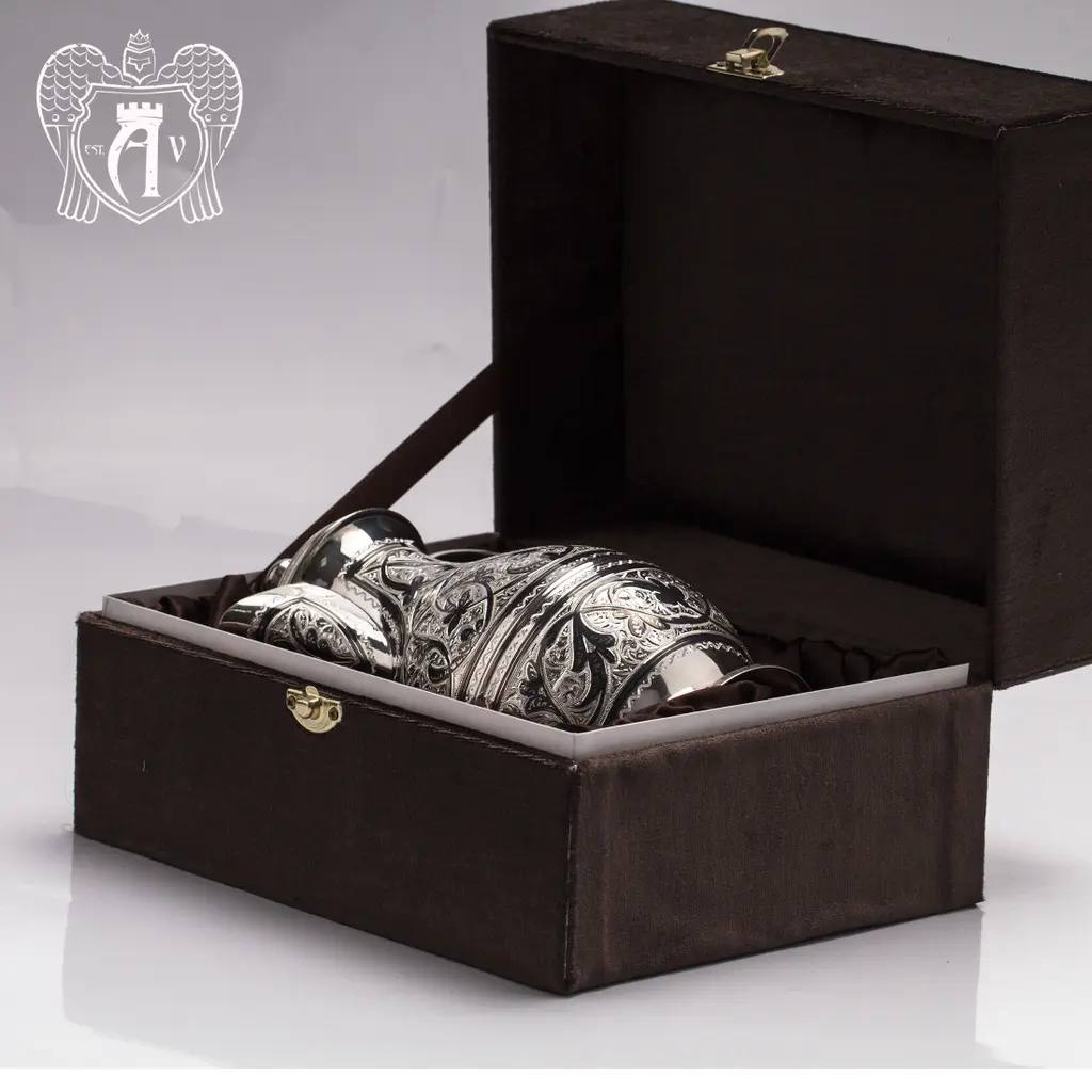 Кувшин из серебра 925 пробы «Кубачи» - фото 2