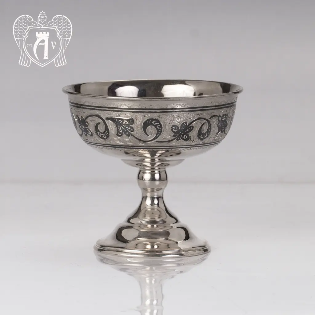 Креманка серебряная  «Нуар» - фото 2