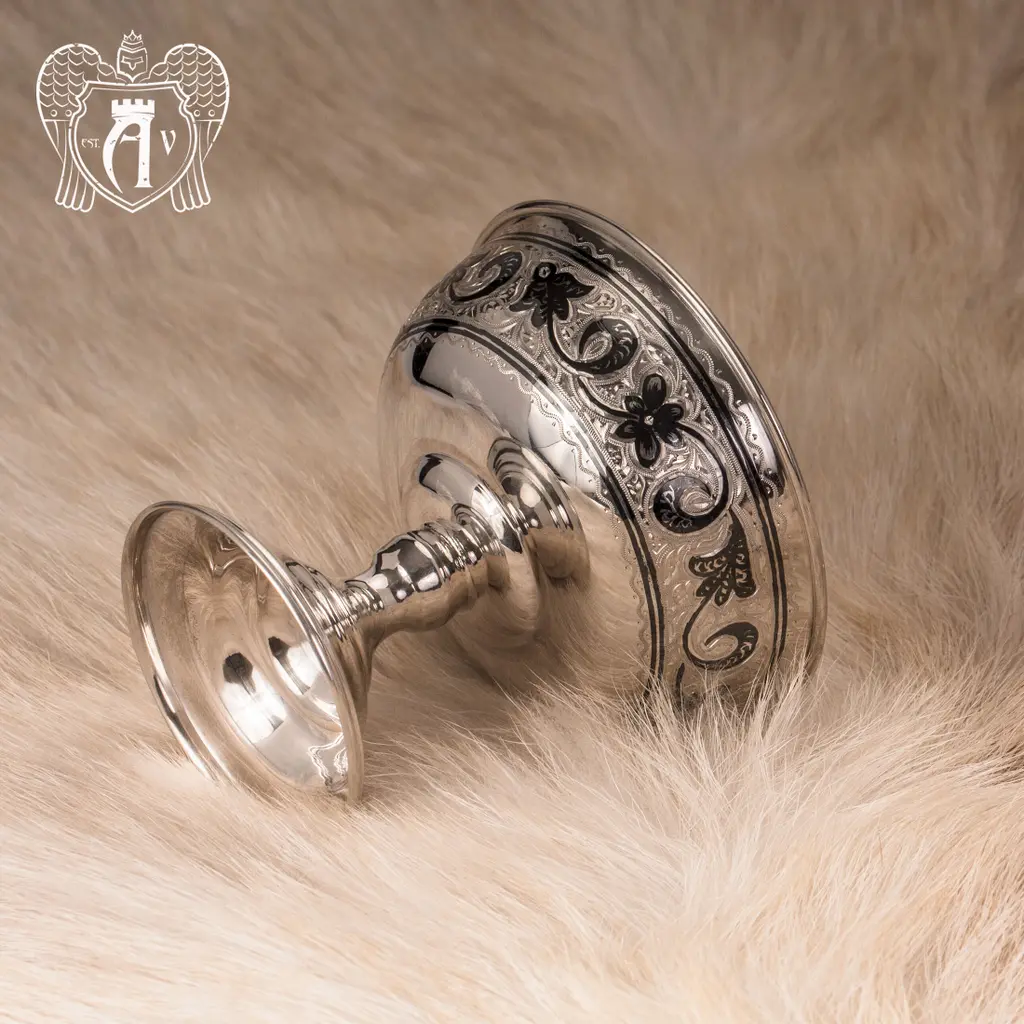 Креманка серебряная  «Нуар» - фото 4