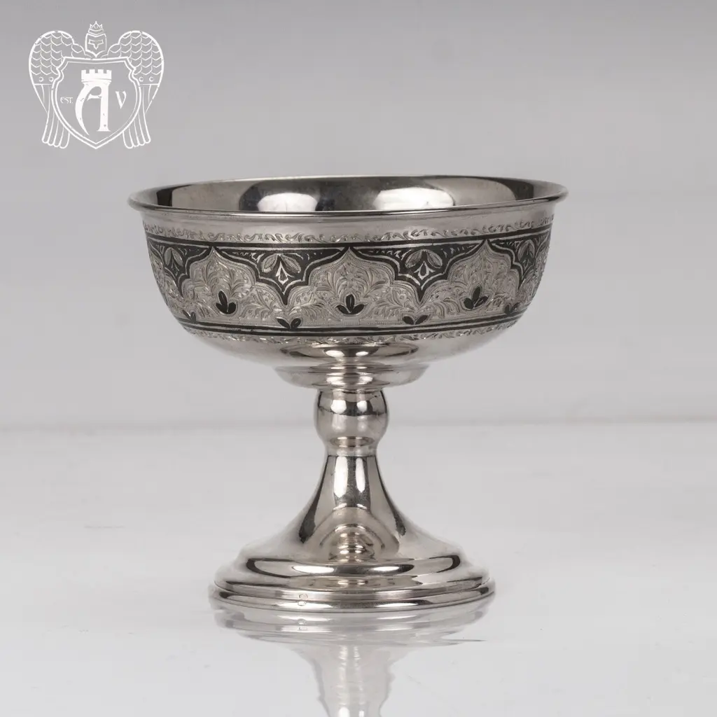 Креманка серебряная  «Эстель» - фото 3