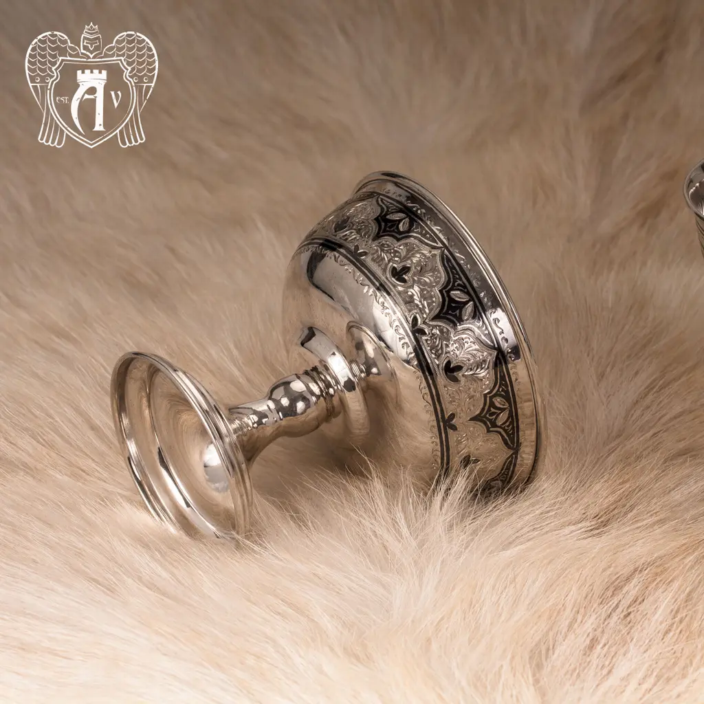 Креманка серебряная  «Эстель» - фото 4