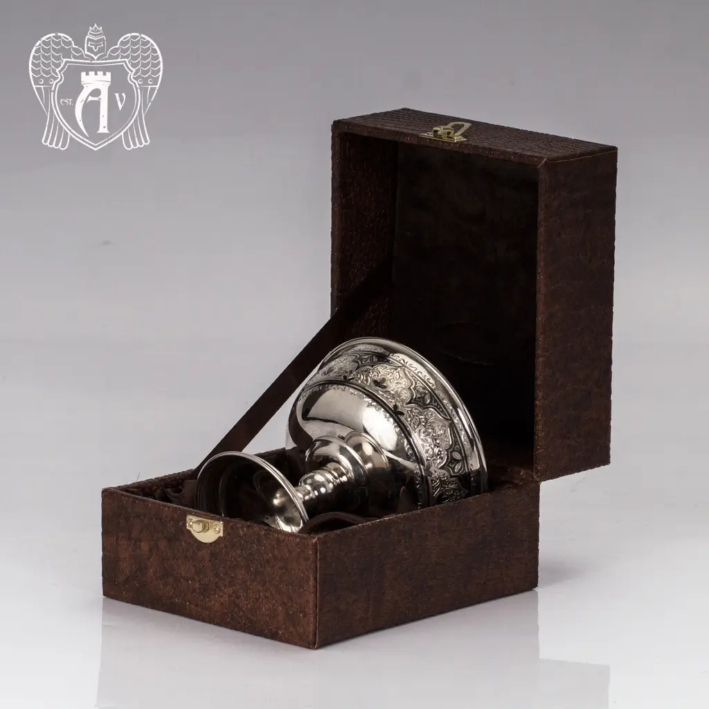 Креманка серебряная  «Эстель» - фото 5