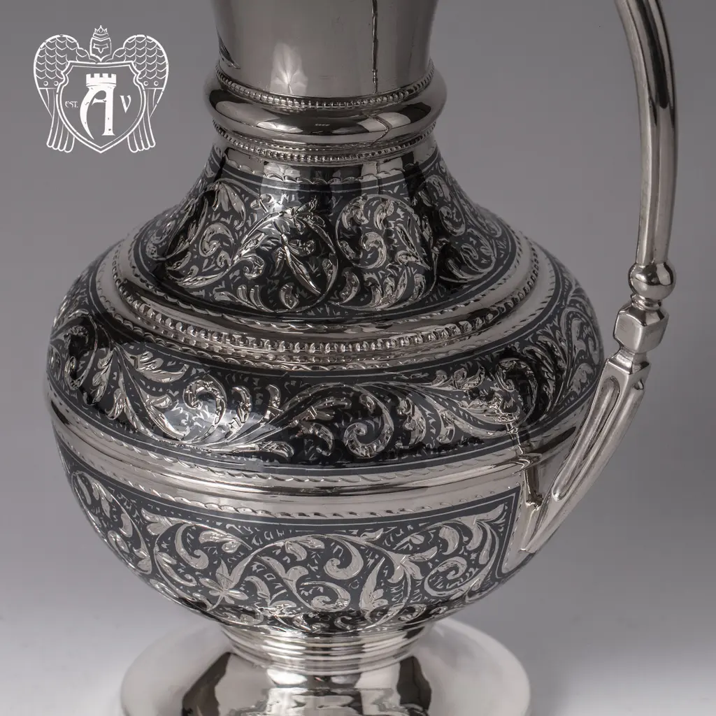 Кувшин из серебра без крышки «Бомонд» - фото 2