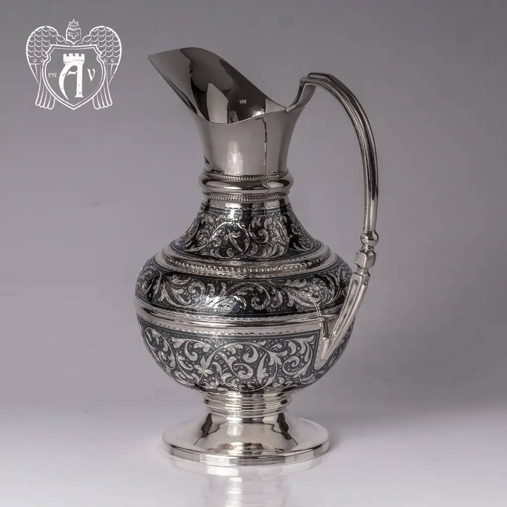 Кувшин из серебра без крышки «Бомонд» - фото 3