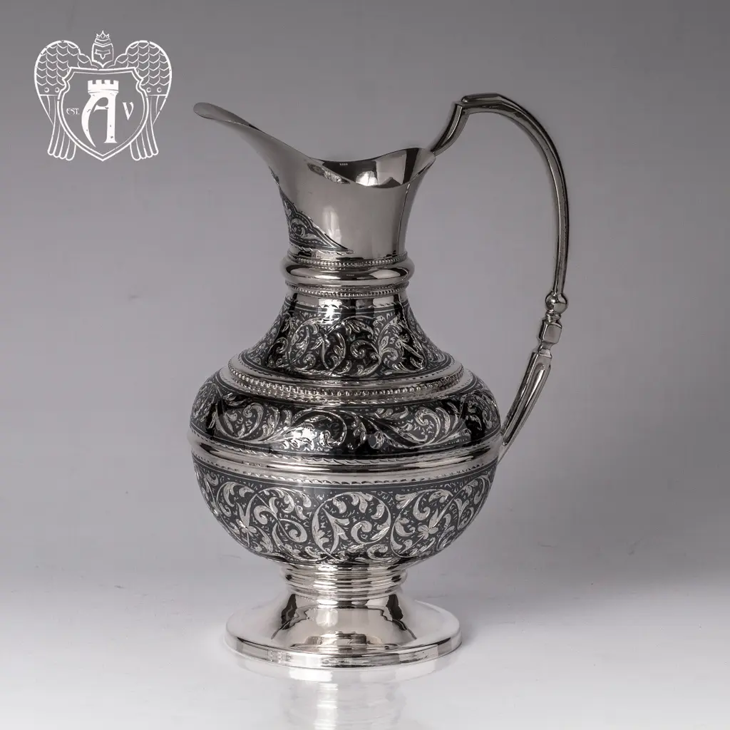 Кувшин из серебра без крышки «Бомонд» - фото 5