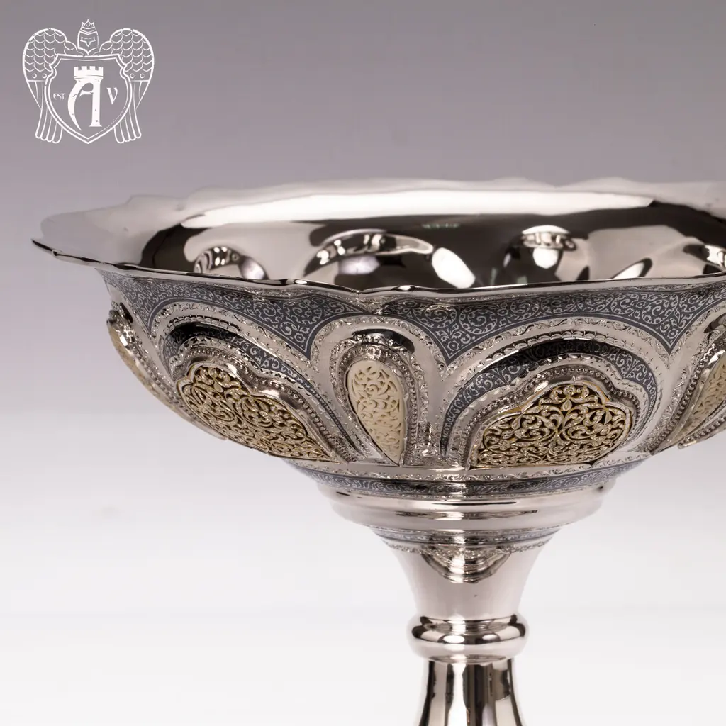 Серебряная фруктовница «Присцилла» - фото 2