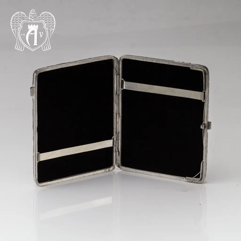 Портсигар из серебра «Милфорд» - фото 2