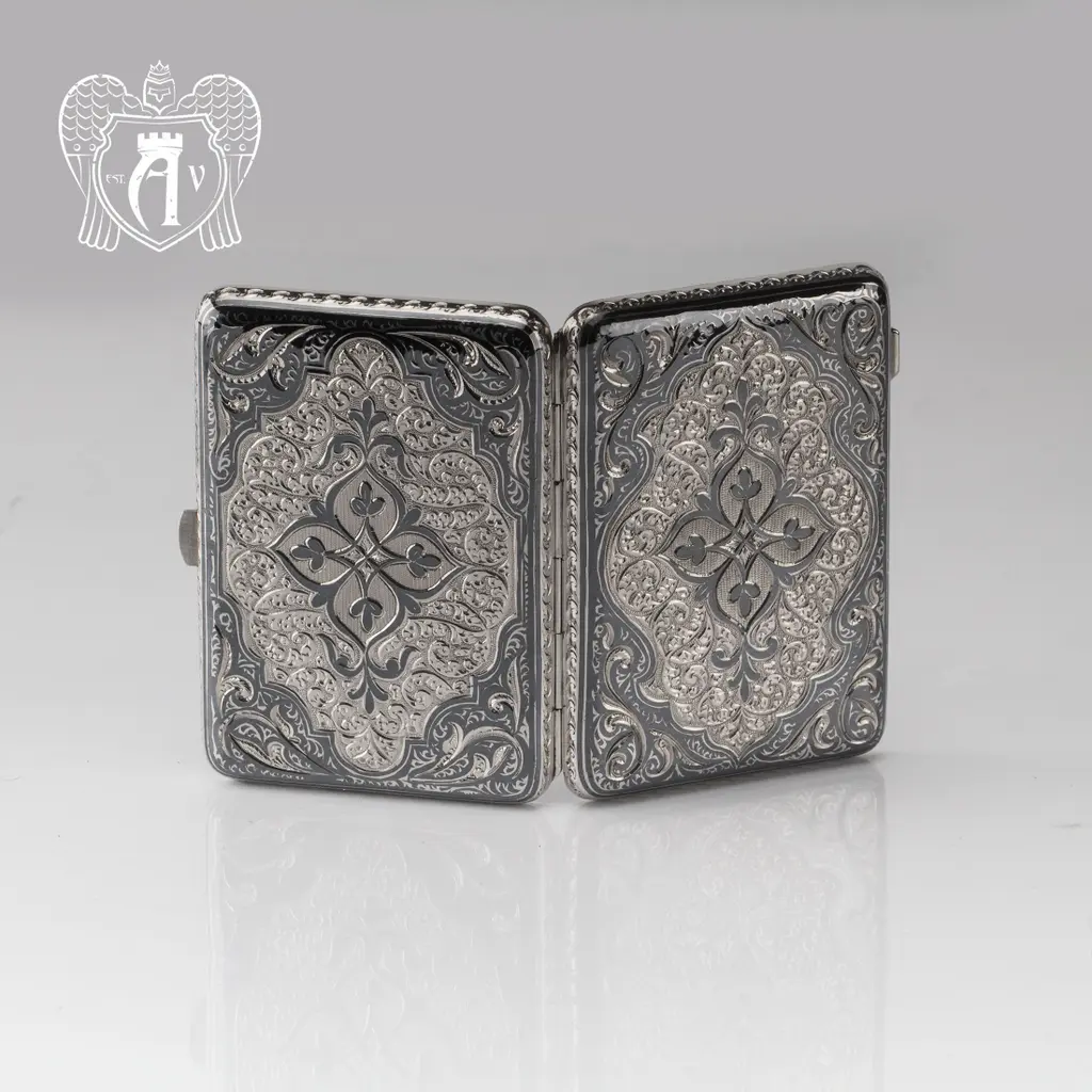 Портсигар из серебра «Милфорд» - фото 4