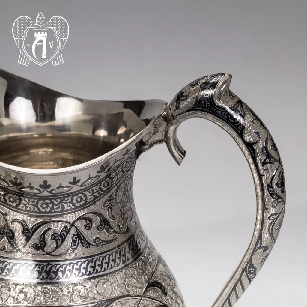 Сервиз для напитков из серебра  «Жизель» - фото 5