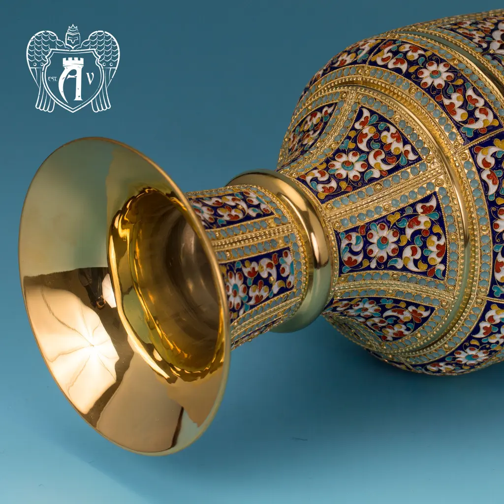 Ваза серебряная «Гелиос» - фото 2