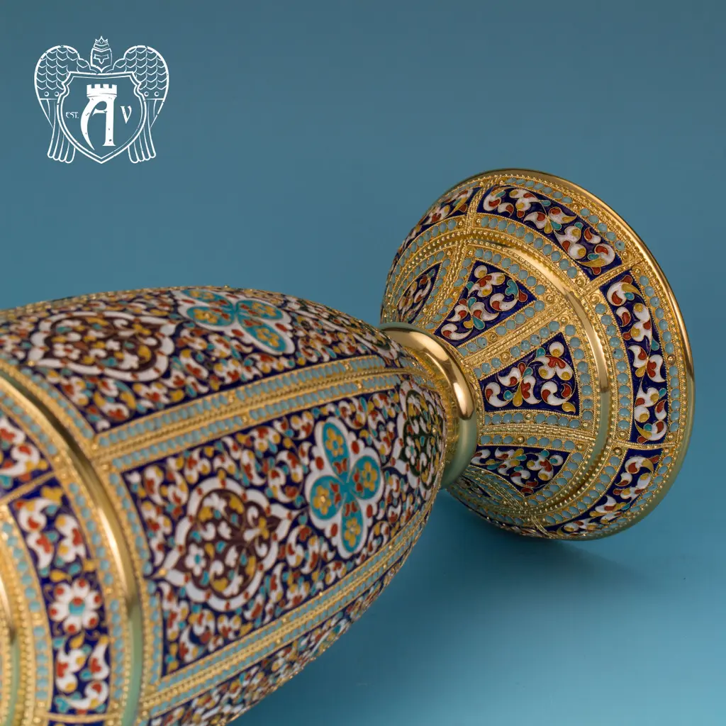 Ваза серебряная «Гелиос» - фото 3