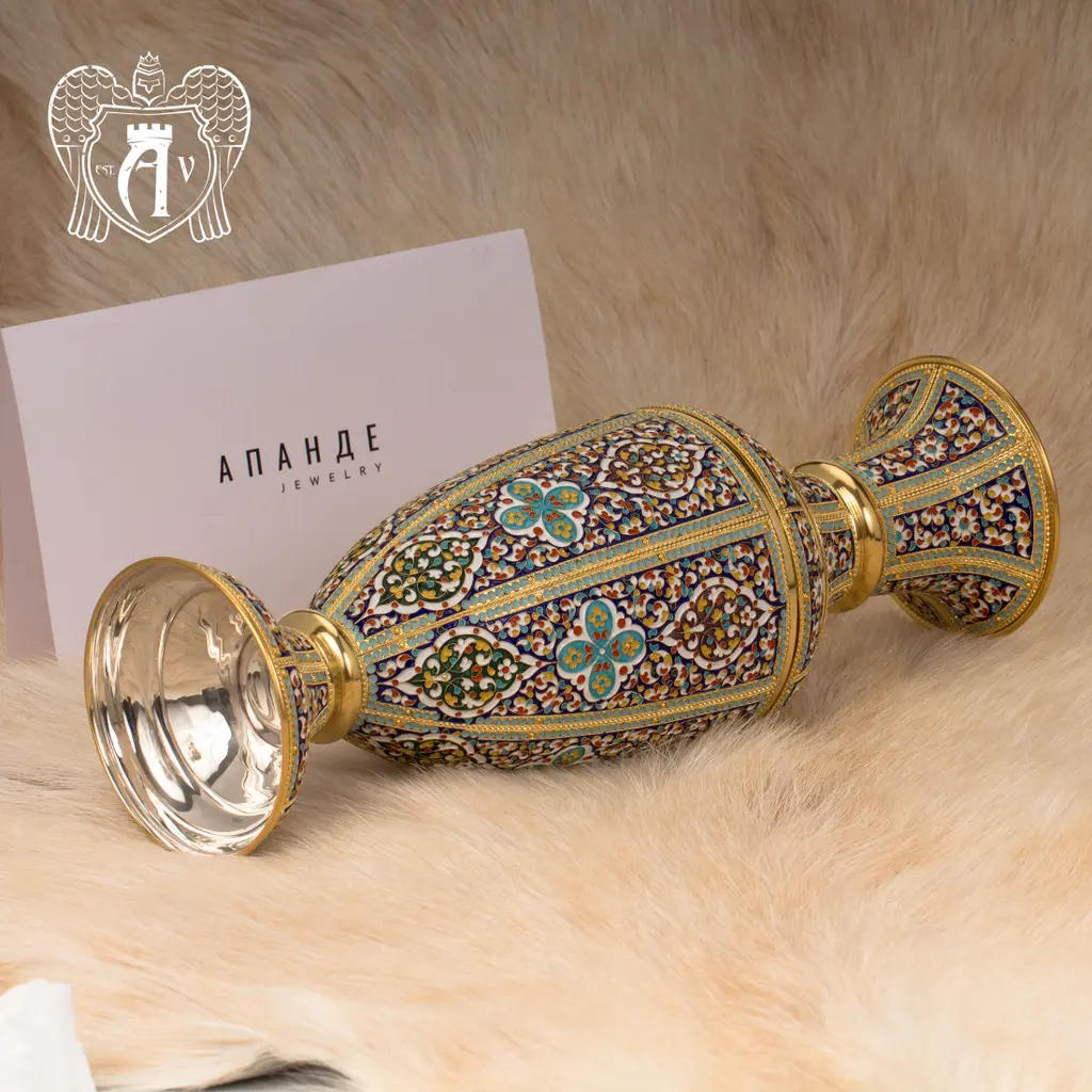 Ваза серебряная «Гелиос» - фото 5