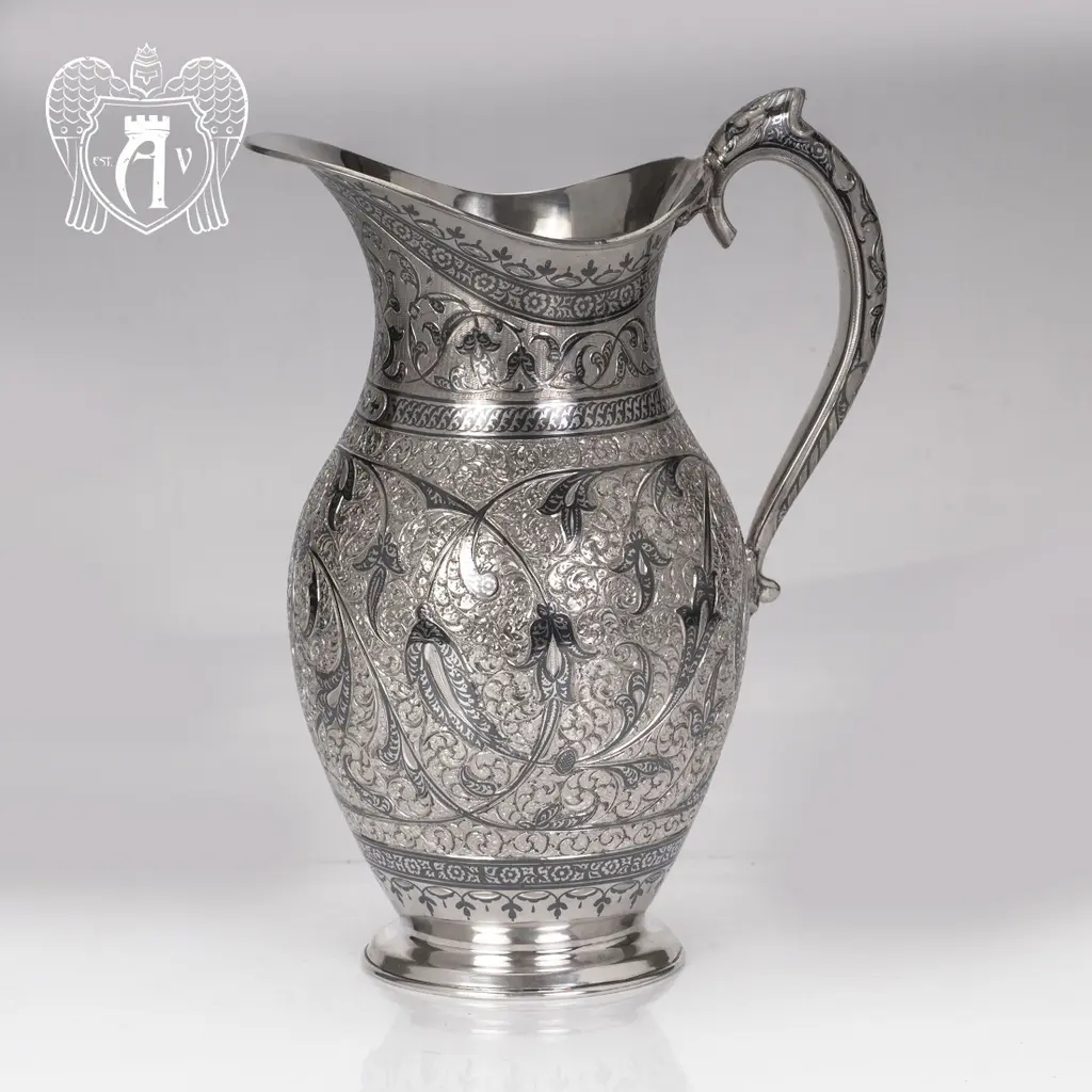 Кувшин из серебра без крышки «Жизель» - фото 2