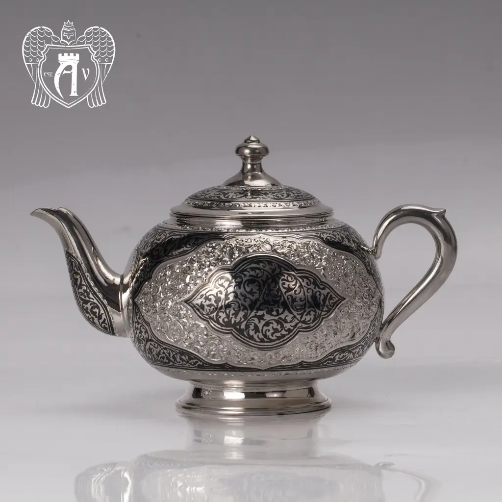 Набор чайный серебряный «Кармен» - фото 2