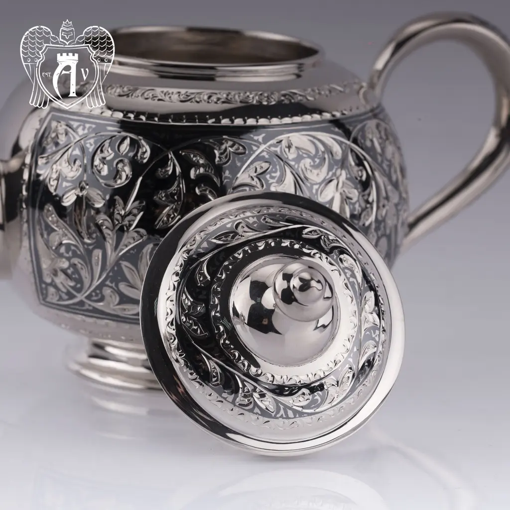 Серебряный чайник «Клио» - фото 6