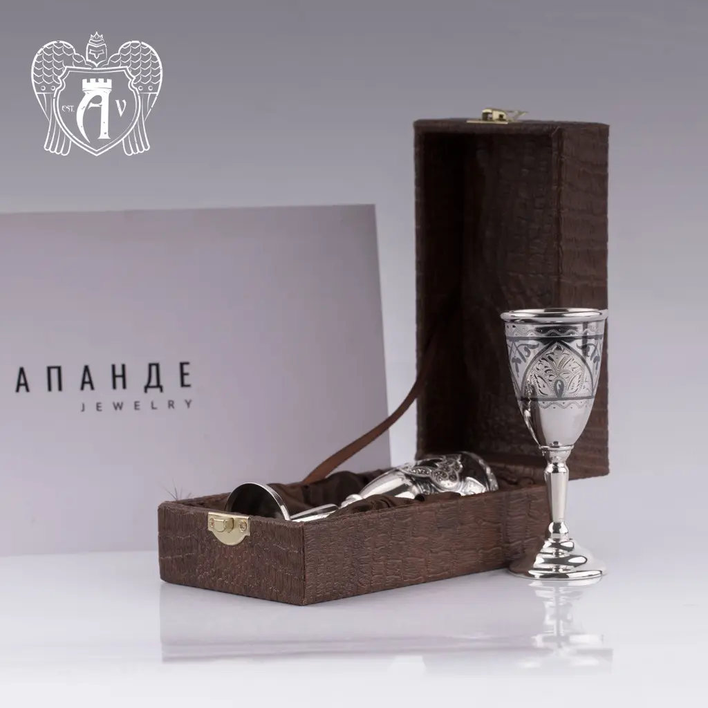 Серебряная рюмка «Шарм» - фото 2