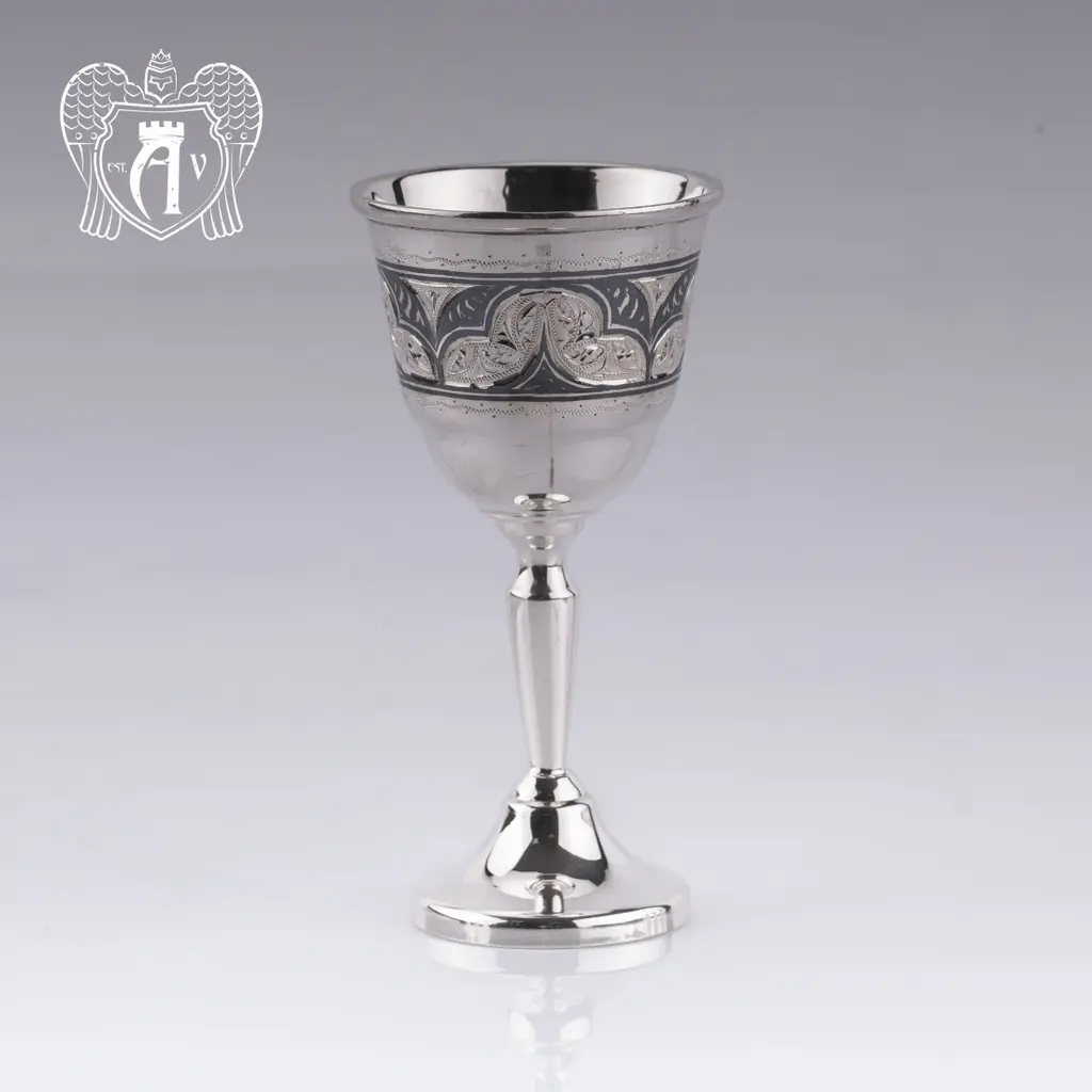 Серебряная рюмка «Шарм» - фото 3