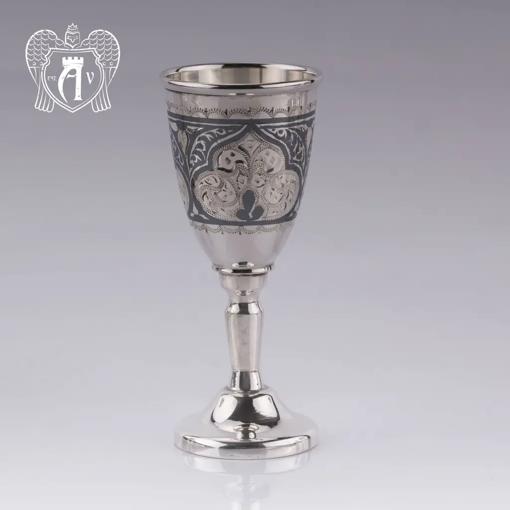 Серебряная рюмка «Клод» - фото 4