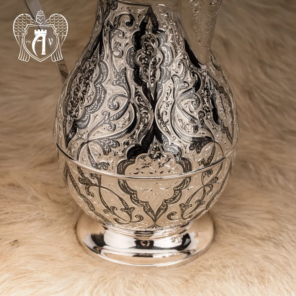 Сервиз из серебра 925 пробы  «Шамхан» для воды и напитков - фото 4