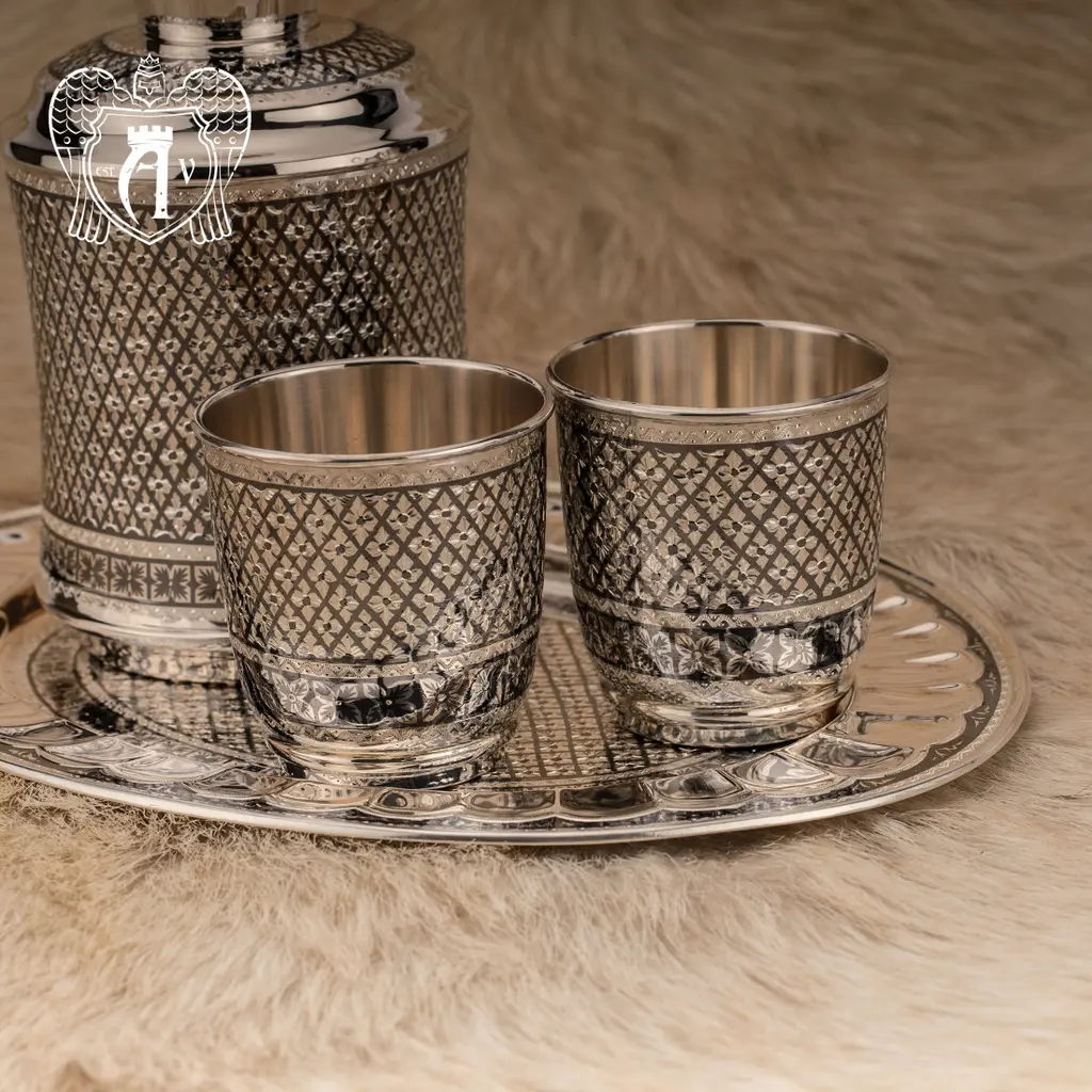 Серебряный сервиз для виски «Княжеский» - фото 5