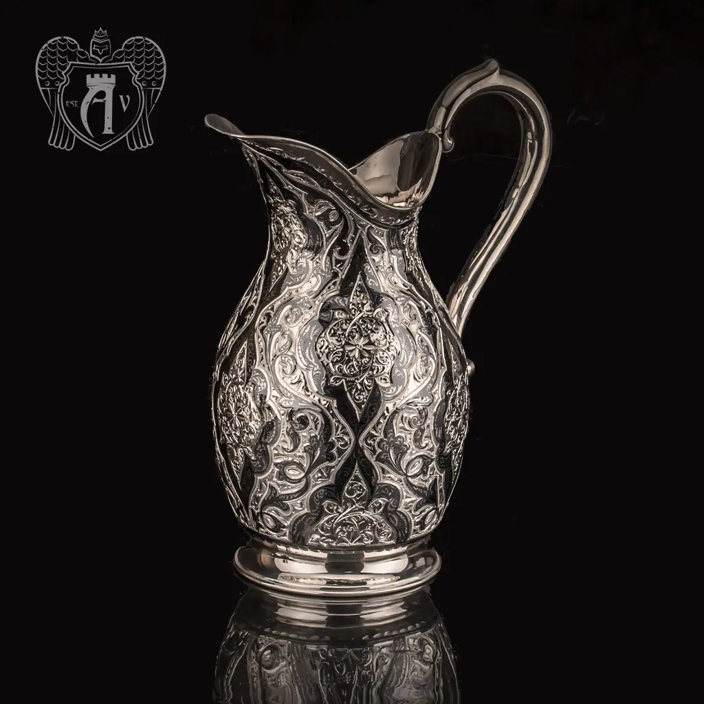 Сервиз из серебра 925 пробы  «Кармен» для воды и напитков - фото 5