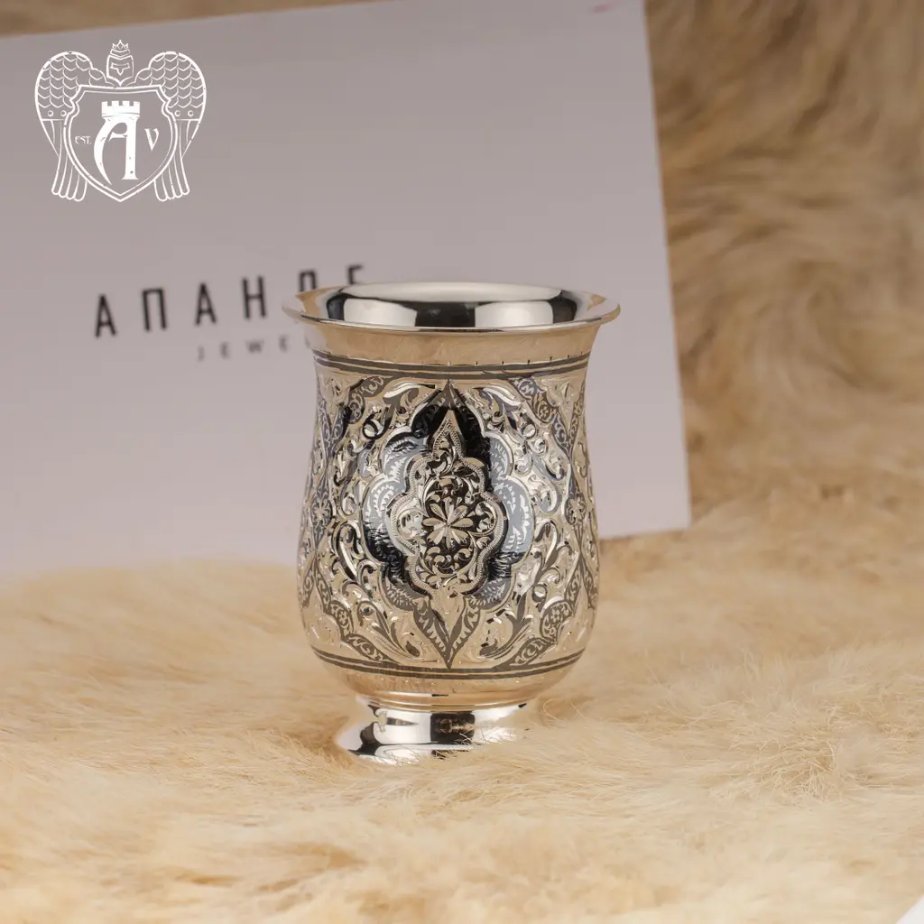 Сервиз из серебра «Камелия» для воды и напитков - фото 6