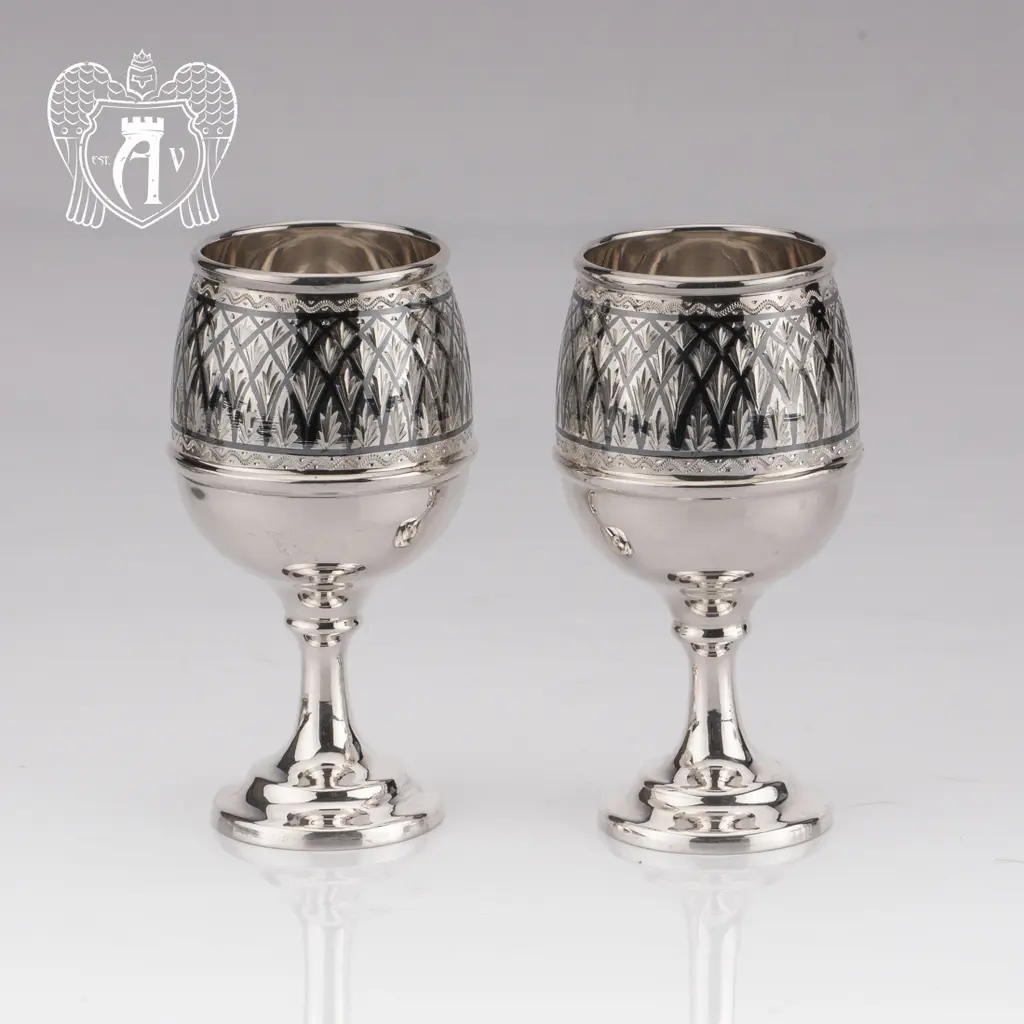 Серебряные рюмки «Лондон» - фото 2